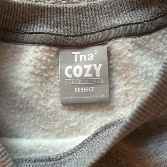 Aritzia TNA Mega Cozy Fleece Sweat Set - Picture 3 of 6